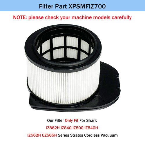 IZ862H 6-Piece Filter Kit for Shark Stratos Vacuum, IZ562H, IZ540H | Compatible with UZ565H, IZ840, IZ800 | Includes Foam & Felt Pre-Motor Filters