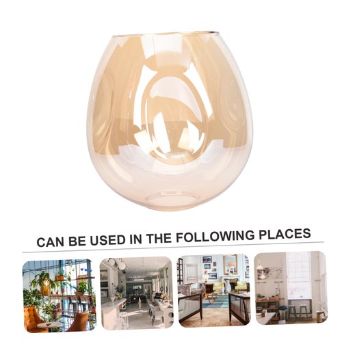 Glass Lampshade Dustproof Light Cover for Home Decor Simple Replacement for Table Floor and Wall Lamps Versatile and Stylish Accessory