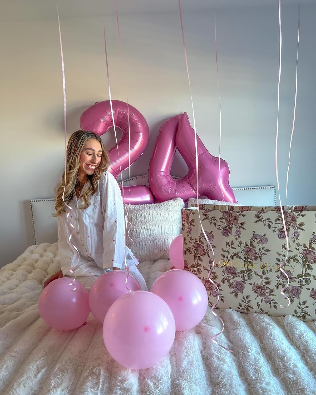 Number 3 Balloon - 40 Inch Pink Birthday Decoration for Kids & Girls' Parties
