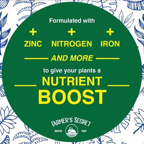 Farmer’s Secret - All-in-One Plant Booster Set | Includes 3 x 8 Ounce Bottles for Indoor & Outdoor Use