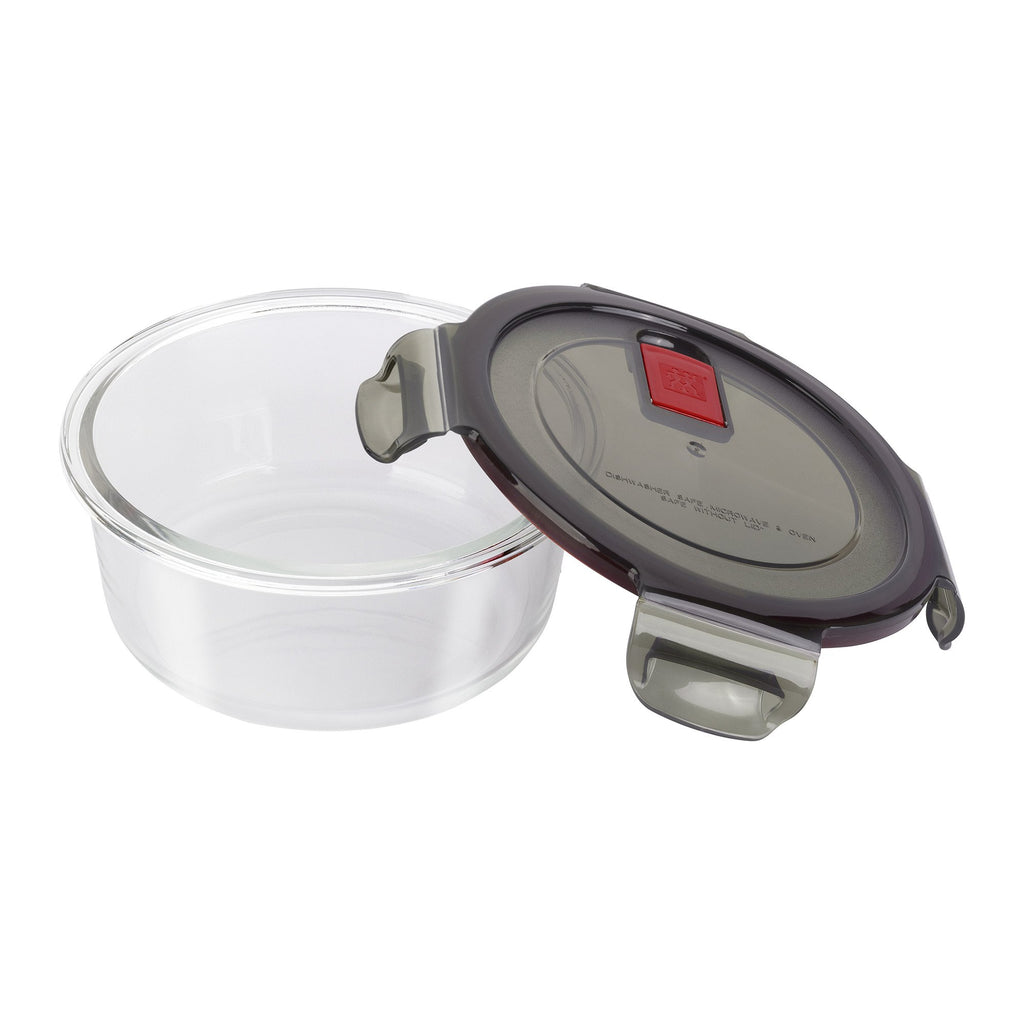 ZWILLING Gusto 0.6-Qt Round Food Storage Container, 600ml, Glass