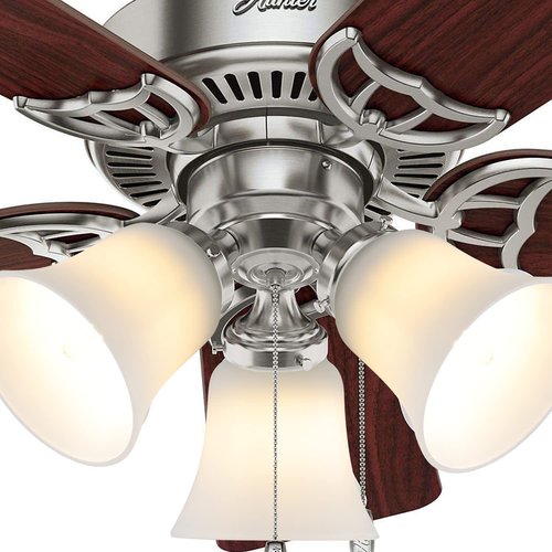 Glass Shade Replacement for Light Fixtures, 4 Pack Ceiling Fan Light Covers, Frosted Opal Color Ceiling Fan Glass Globes, 4 3/4" Diameter, 2 1/8" Fitter