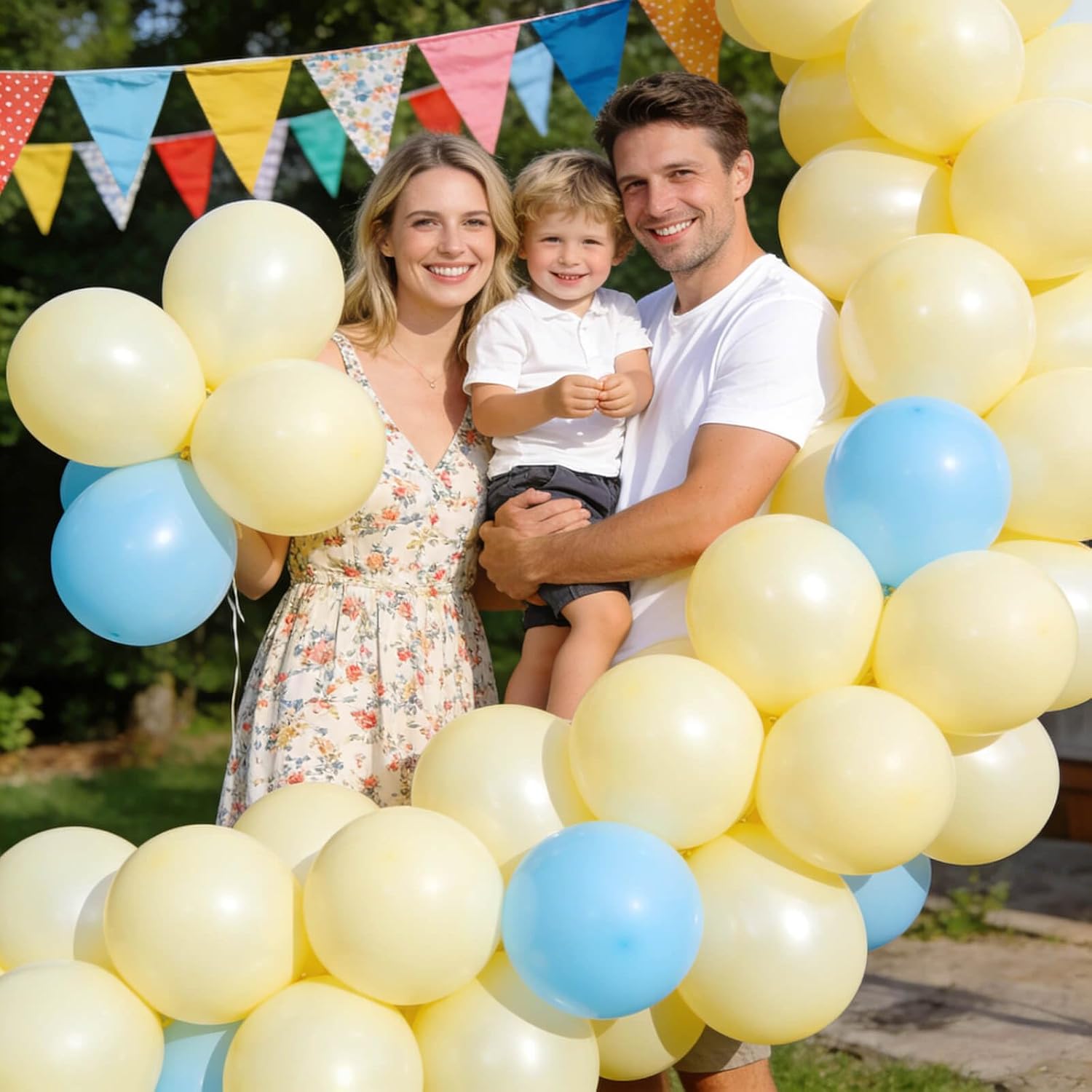 Pastel Yellow Balloons by [Brand Name] - 110 Pack 12-Inch Latex Balloons for Birthday, Baby Shower & Wedding