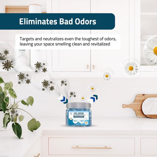 Scented Gel Air Freshener | (Pack of 2) Linen Comfort Gel Air Fresheners for Home, Office, and Small Spaces | Lasts 90 Days for Improved Home Fragrance | Essential House Air Freshener by Perfa