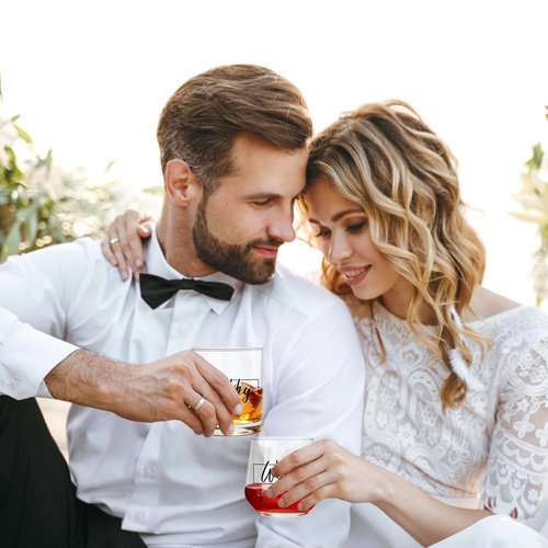 YENCHORN Wedding Gifts for Couples Mr and Mrs Gifts Wedding Gift for Newlyweds Bridal Shower Gift for Bride and Groom Just Married Presents for Hubby and Wifey Newly Wed Presents for Him and Her