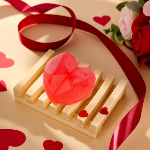 CCAENI Valentine's Day Gift Set for Women，Gift Basket for Her,Gifts Box for Girlfriend Wife Birthday Gifts for Women Heart-shaped Love Gift Wedding Engagement Anniversary Romantic Gifts (Red)
