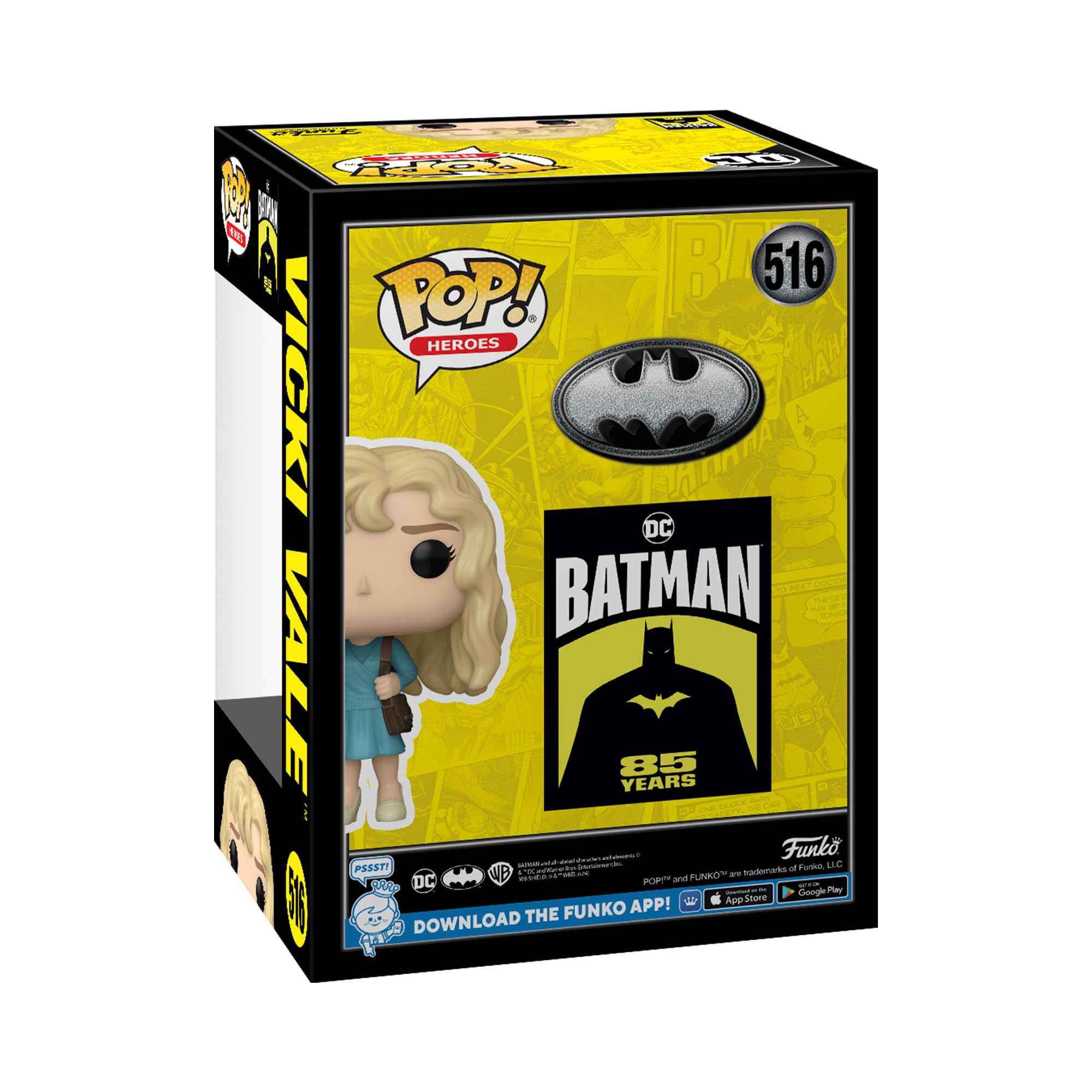 Funko Pop Movies: Batman's 85th Anniversary - Vicki Vale - Collectable Vinyl Figure - Gift Idea - Official Merchandise - Toys for Kids & Adults - Superheroes Fans - Model Figure for Collectors