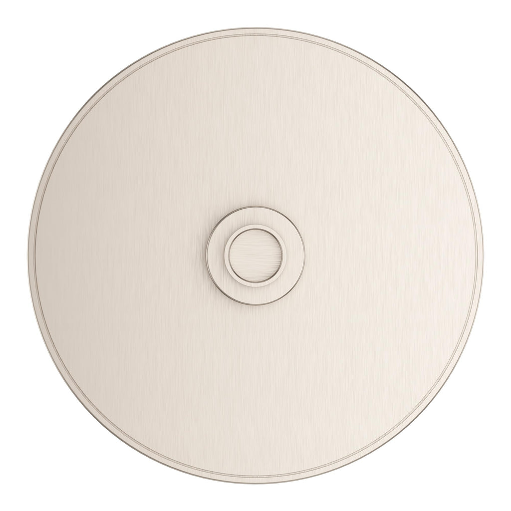 Pfister Contempra Round Raincan Shower Head, Arm Not Included, Single Function, Polished Chrome Finish, 015CK11