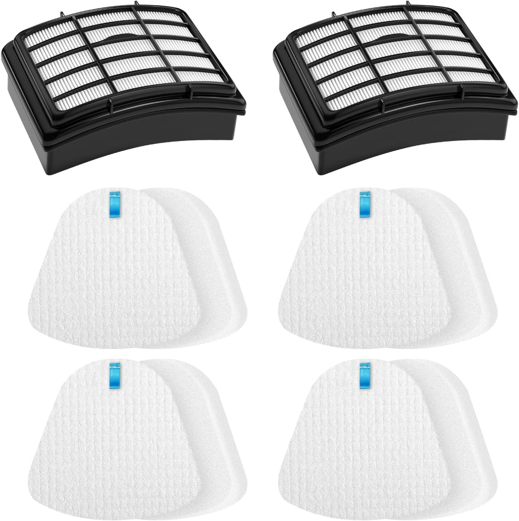 Shark | Vacuum Filter Replacement - 2 + 4 Pack for Navigator Lift-Away Models ZU503AMZ, NV350, NV360