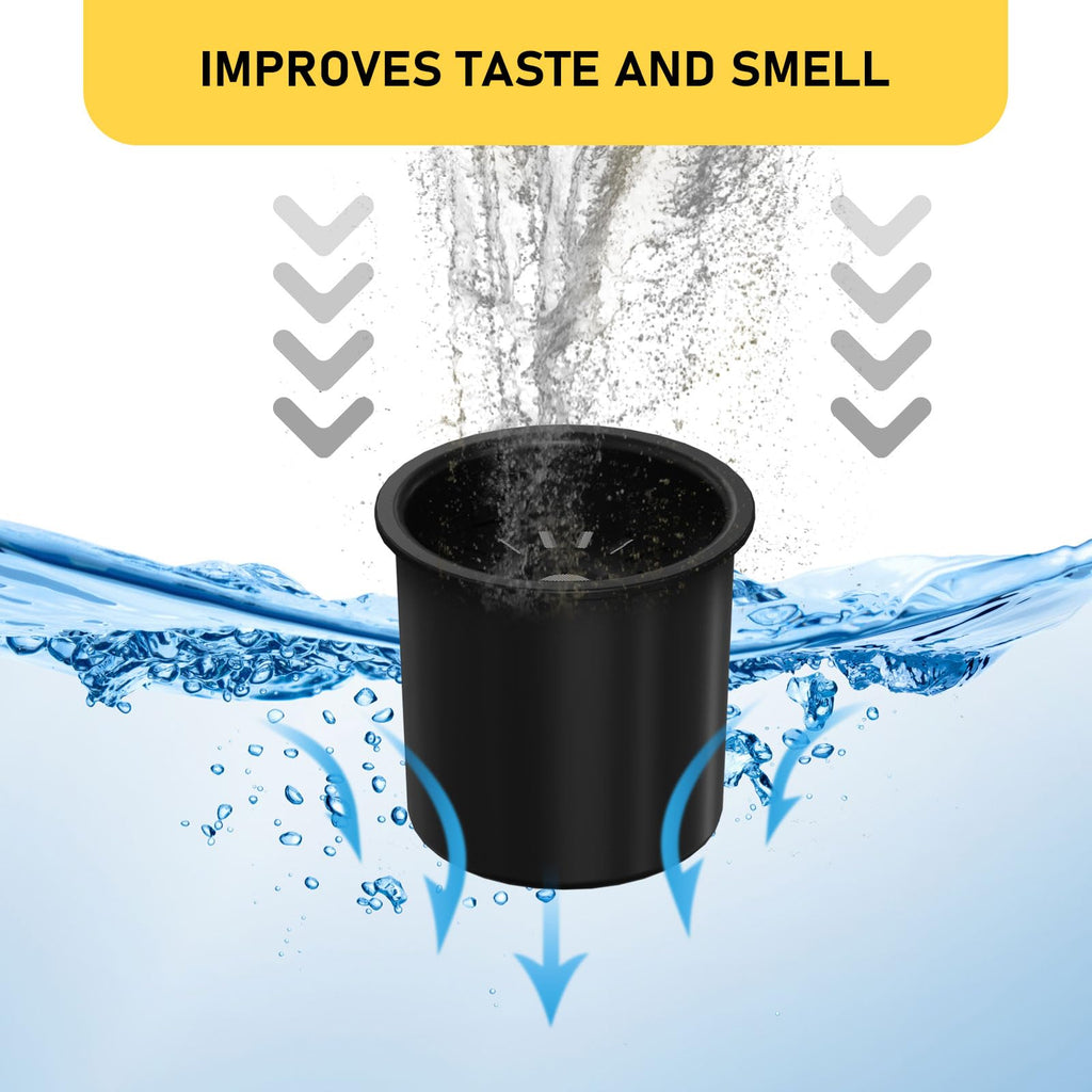 RO100ROPOT-Lite RO Remineralization Water Filters Replacement, Compatible with Bluevua RO100ROPOT-Lite and RO100ROPOT-Lite(UV) Systems, Alkaline for Reverse Osmosis Filter, 4 Pack