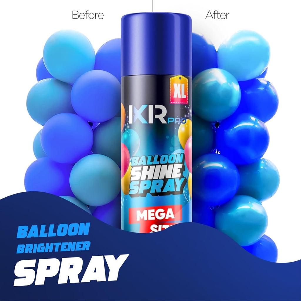 **ixirpro Balloon Shine Spray - Instant High Gloss Finish | 2 x 16.9 oz for Long-Lasting Party Decor**
