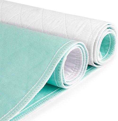 CoolShields Waterproof Bed Pads - Washable & Reusable Mattress Protector for Kids & Adults | 34'' x 52''