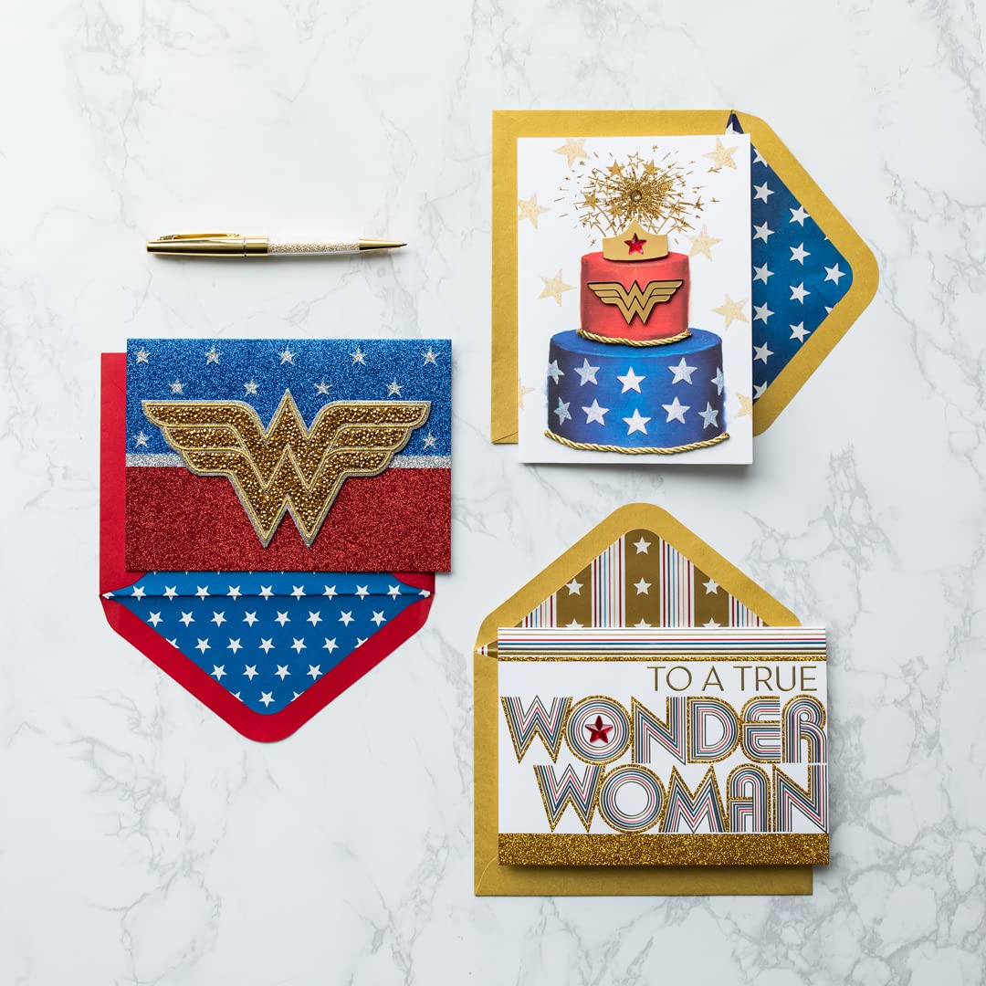 Papyrus Wonder Woman Birthday Card for Her (As Wonderful As You)