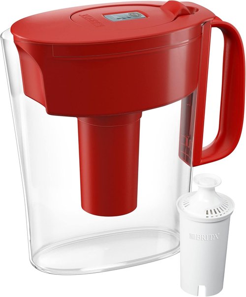 Brita Water Pitcher | Filter Bundle for Pure, Great-Tasting Water - 10-Cup Capacity