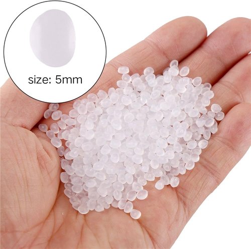 CCINEE Translucent Fishbowl Beads - Crunchy Slime & DIY Craft Supplies | 2 Ounces for Decorations