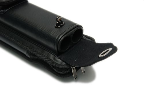 2x4 Pro 2B4S Combo Cue Case - 2 Butt / 4 Shaft - Black Leatherette