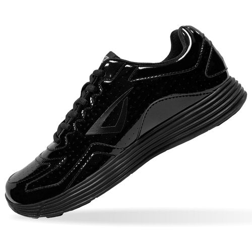 3N2 Men's Reaction Vx1 Basketball Referee Officials Shoe, Black Patent Leather, 6.5
