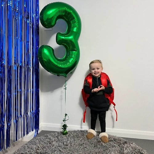 Green 6 Balloon | 40-Inch Number Balloon for 6th Birthday & St. Patrick's Day Decorations