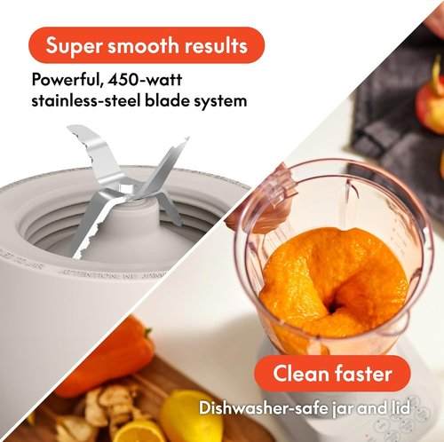 Bella 10-Speed Countertop Blender - Versatile Juicer & Smoothie Maker | 48oz Dishwasher Safe Pitcher, Stainless Steel Blade
