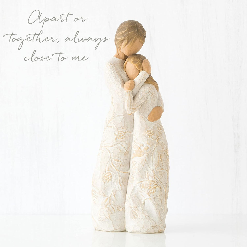 Willow Tree Sculpted Figure - Close To Me | Expresses Loving Relationships Between Mother, Daughter & Friends