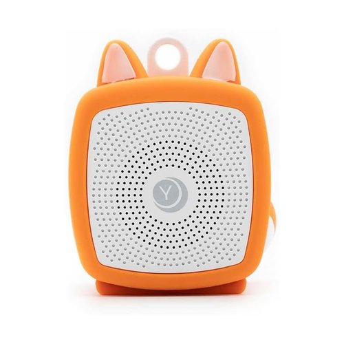 Yogasleep Pocket Baby Soother Fox, White Noise Machine, 6 Soothing Sounds & Timer for Better Sleep, Includes Brown Noise & Lullabies, Compact Size for Travel & Child Safe, Must Have Registry Gift