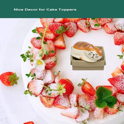 Hora de Lima Miniature Cat Figurine kit Mini Resin Statue for Office Desk Figurine Organizer for Nightstand Garden Fairy Accessories Deco Car Dashboard Gift for Cat Lovers