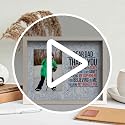 Hockey Dad Picture Frame - Dear Dad Gift for Hockey Enthusiasts - Holds 4x6 Photo