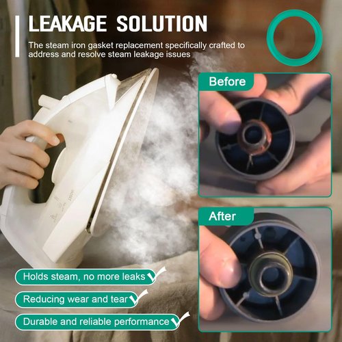 Dairrr Fuuu Iron Steamer Replacement for Rowenta Steam Iron CS-00098730 DG5030, Boiler Cap O-Ring Gasket Seal Replacement Parts 3 Pack