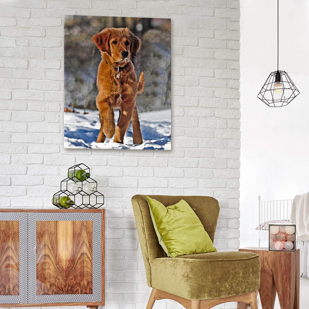 Personalized Canvas Print by [Brand Name] - Custom Wall Art for Home Decor | 16" W x 20" H