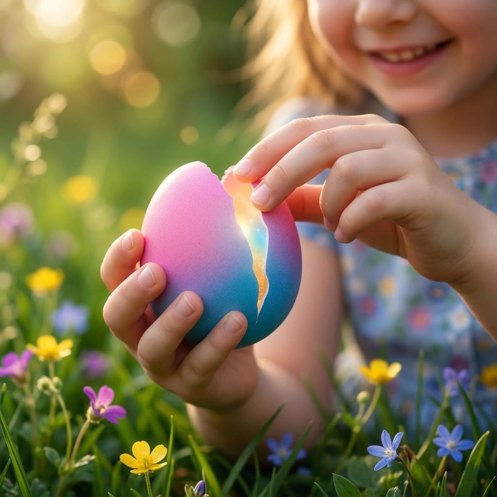 Skiennix Easter Golden Egg Treasure Hunt Set - 10-Piece Mystery Gift for Family & Friends