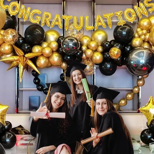 Black Balloons 18 Inch - Large Latex Helium Balloons for Halloween & Birthday Party Decor | 12 Pack
