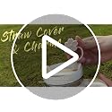 Silicone Straw Cover Caps for Stanley Cup - 4 Pack with Charms