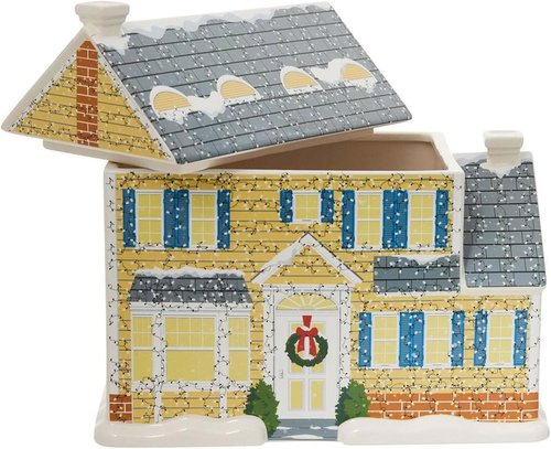 Department 56 | National Lampoon's Christmas Vacation Griswold House Cookie Jar - 13.78 Inch, Multicolor