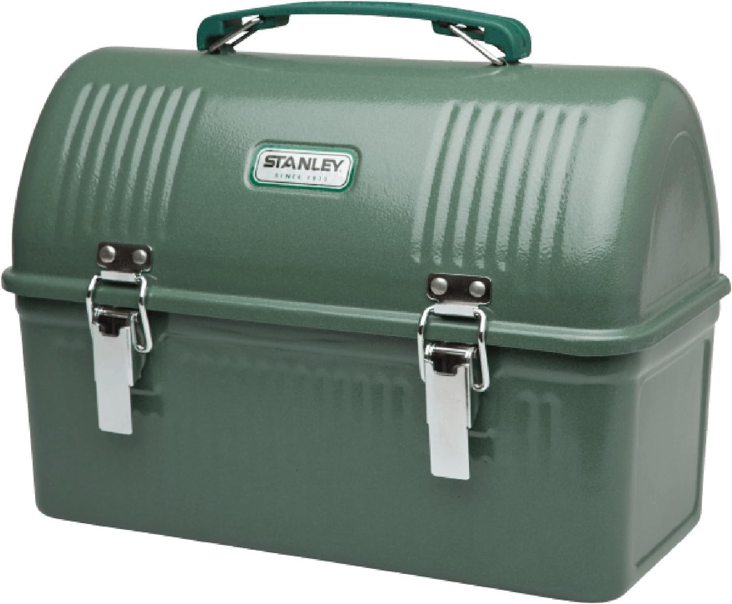 Stanley Classic Lunch Box 10 Qt - Vintage Metal Meal Container with Handle & Latch | Perfect for Food & Drinks