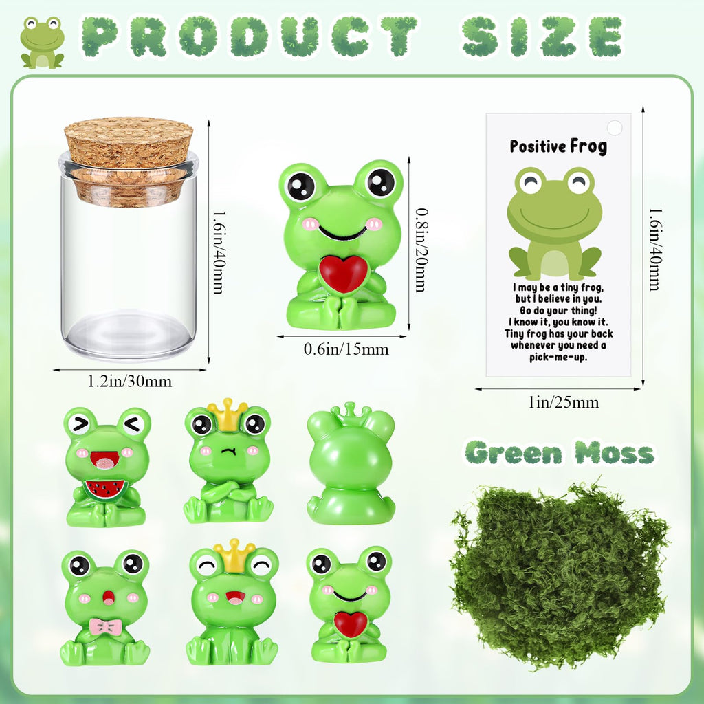 Fumete 35 Set Employee Appreciation Gifts Bulk for Coworkers Staff - Thank You Desk Pet Animal Pun Note Card Teacher Appreciation Gifts for Volunteer Nurses Team Graduation Party Favors (Frog)