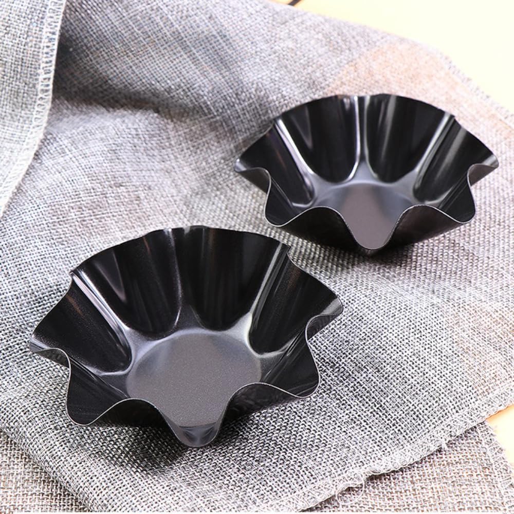 8 Pack Taco Shell Molds - Carbon Steel Tortilla Salad Bowl Maker for Oven Baking | 6.9" Size