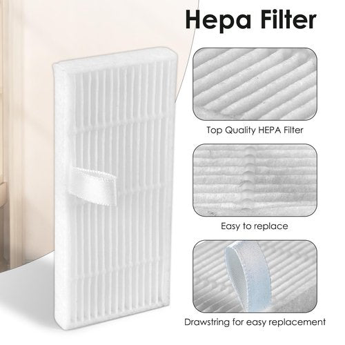 (10 Pack) C20 Omni Replacement HEPA Filters Compatible With Eufy C20 Omni Robotic Vacuum Cleaner, Replacement Parts Filters, Omni C20 Filter Accessories, Upright Filter, Canister Filter