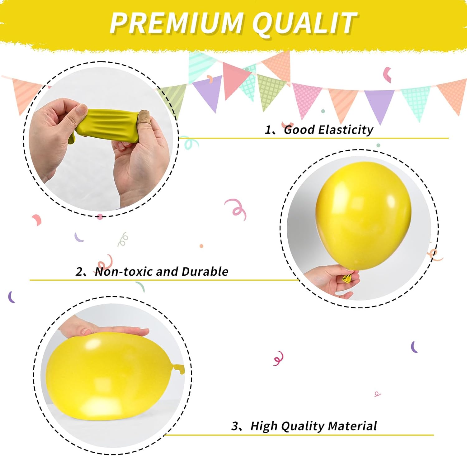 Rainbow Balloons by [Brand Name] - Colorful Latex Balloons for Birthday Parties & Celebrations | 12-Pack