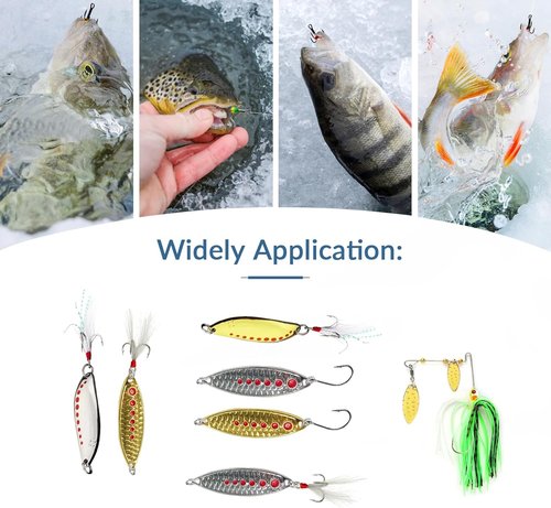Fishing Advent Calendar 2025 | 24 Days of Premium Fishing Lures - Perfect Gift for Dads and Young Anglers