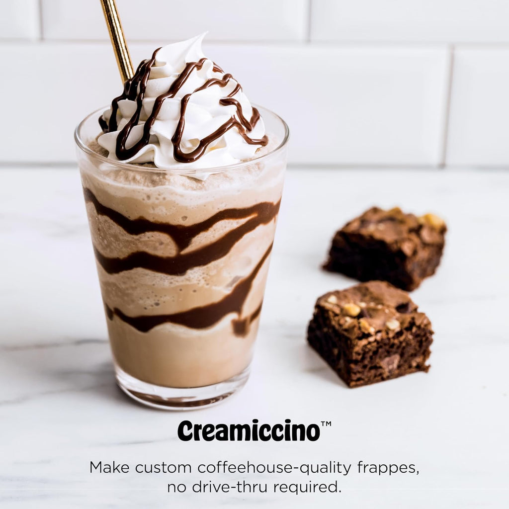 Ninja CREAMi Deluxe Ice Cream Maker - 11-in-1 Frozen Desserts, Sorbet & Milkshakes | Includes 2 XL 24 Oz. Tubs | Silver | NC501