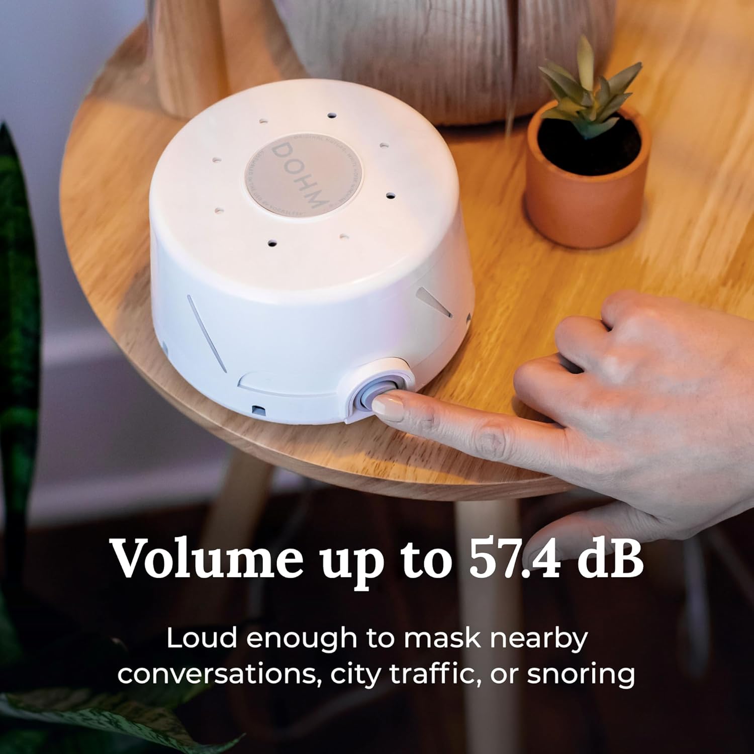 Yogasleep Dohm Classic White Noise Sound Machine - Soothing Natural Sounds for Sleep Therapy & Meditation