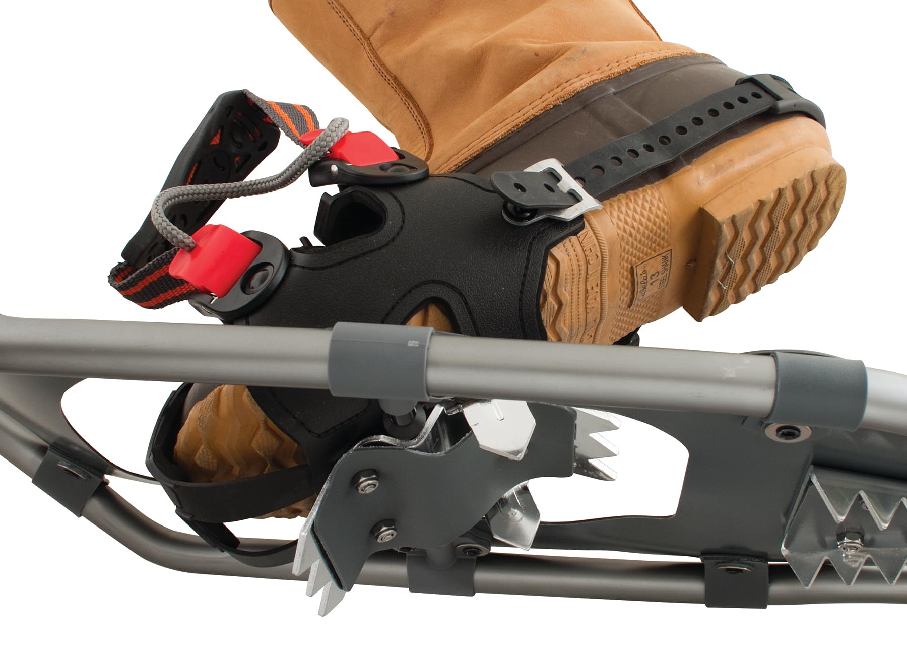 Truger Lightweight Aluminum Frame Snowshoe Trail Kit with Quick-Lock Trekking Poles, Quick Release Bindings & HDPE Trail-Flex Decking, Includes Waterproof Carry Bag, 21", Up to 150 lbs