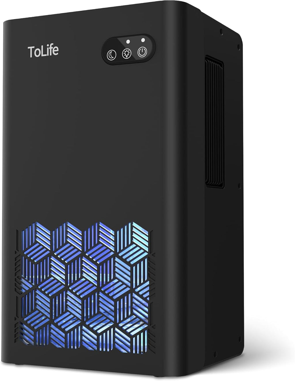 ToLife Dehumidifier - 1000 Sq.Ft Home Dehumidifier with 95 OZ Tank & Auto Shut Off | Black