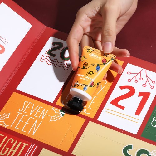 Body & Earth Advent Calendar 2025 - 24 Days of Beauty Gifts for Women | Skincare Countdown Set