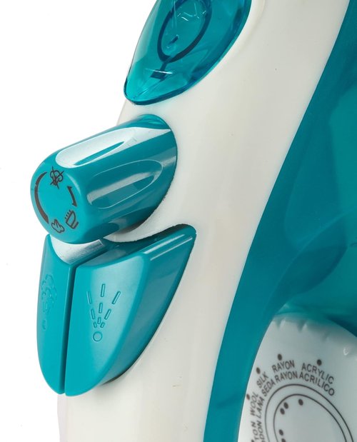 Dominion Advanced Steam Iron - Lightweight 1200W with Non-Stick Soleplate & Vertical Steam | Teal