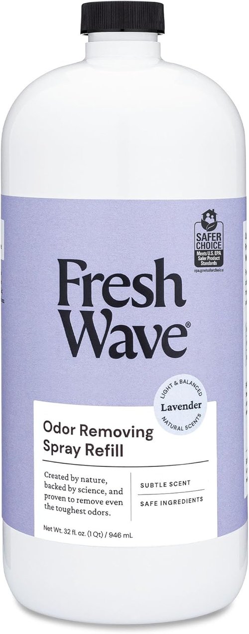 Fresh Wave Lavender Odor Eliminator Spray - Air Freshener Refill, 32 Fl. Oz.