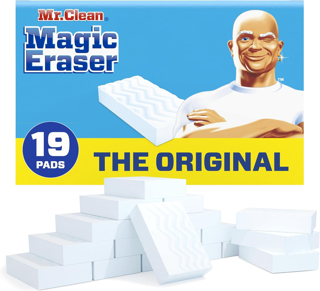 Mr. Clean Original Magic Eraser Pads - Durafoam Cleaning Power | 19 Count