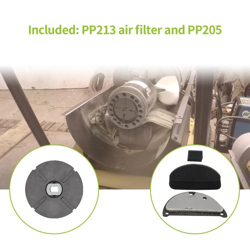 Huarntwo PP205 5/8" Rotor Kit & PP213 air filter for Air Heater HA3005 KFA1022 HA3014 710221010