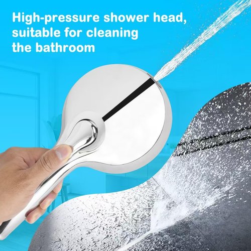 Filtered Shower Head with Handheld - High Pressure 7 Spray Mode Showerhead, Removes Chlorine & Impurities, Replaceable Filter for Soft Skin & Hair, Easy Install, Chrome
