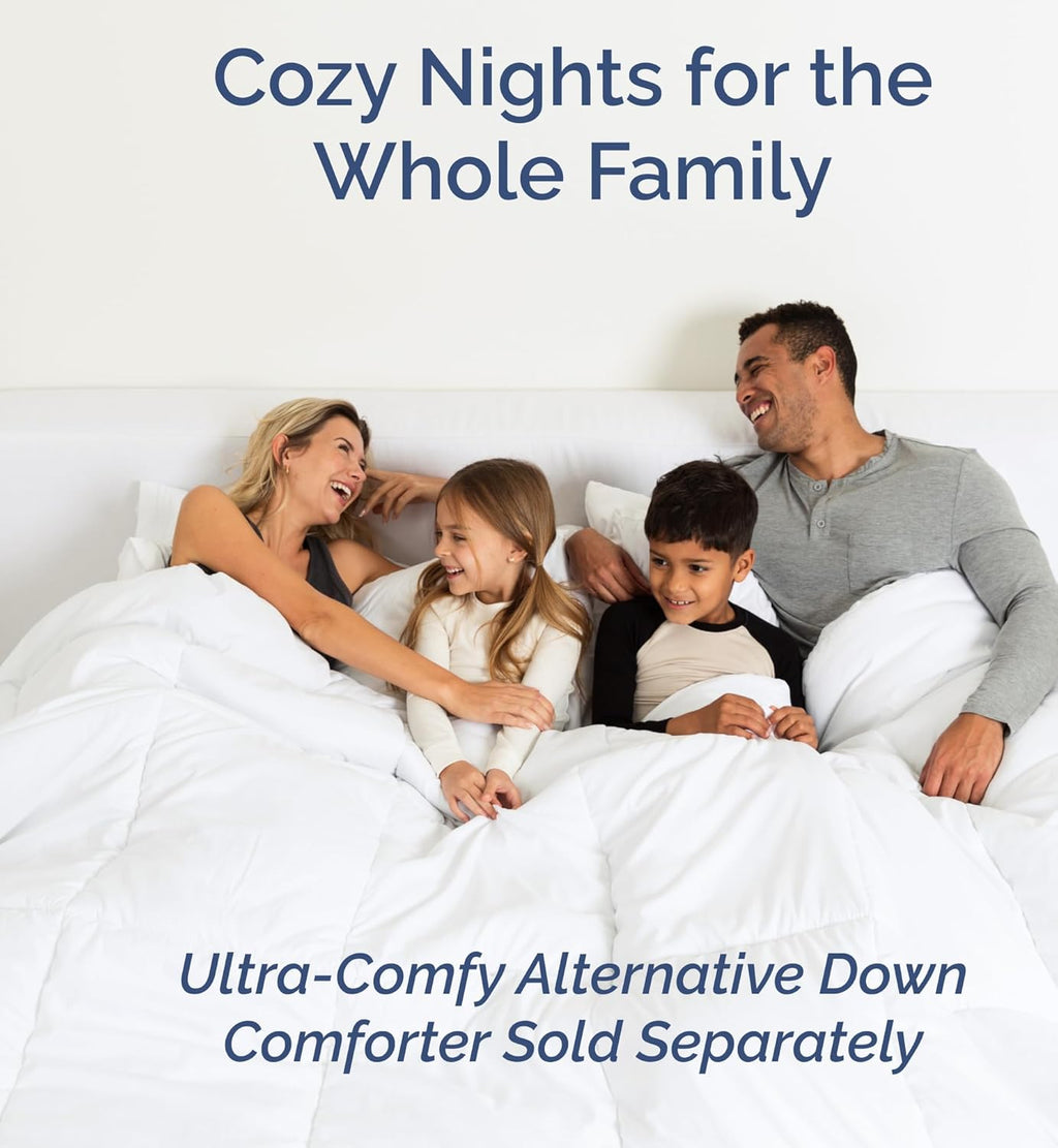 Queen Size 4-Piece Sheet Set | Skiennix Comfy, Breathable & Cooling Bed Sheets - Luxury Off-White Bedding with Deep Pockets